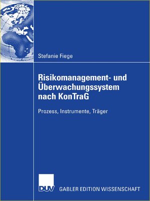 cover image of Risikomanagement- und Überwachungssystem nach KonTraG